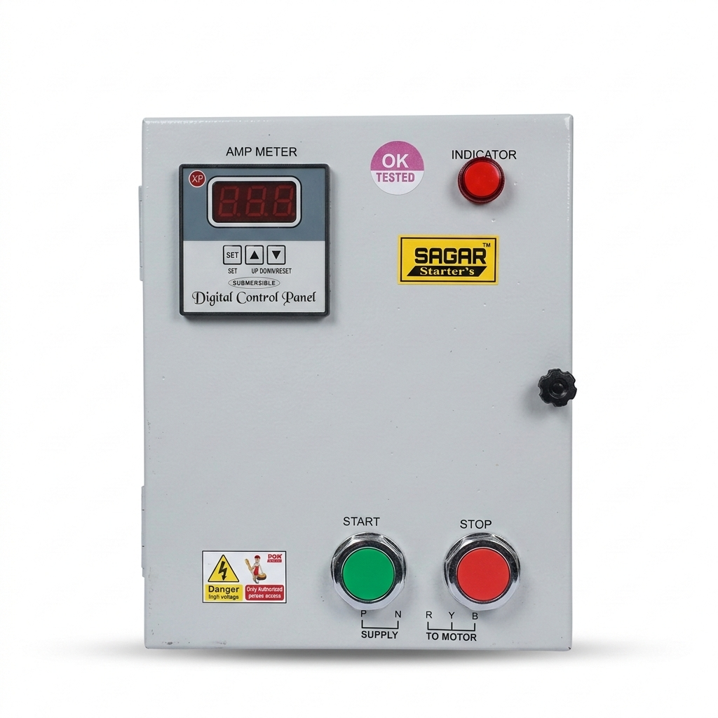 1 Hp Automatic Digital Submersible Pump Starter