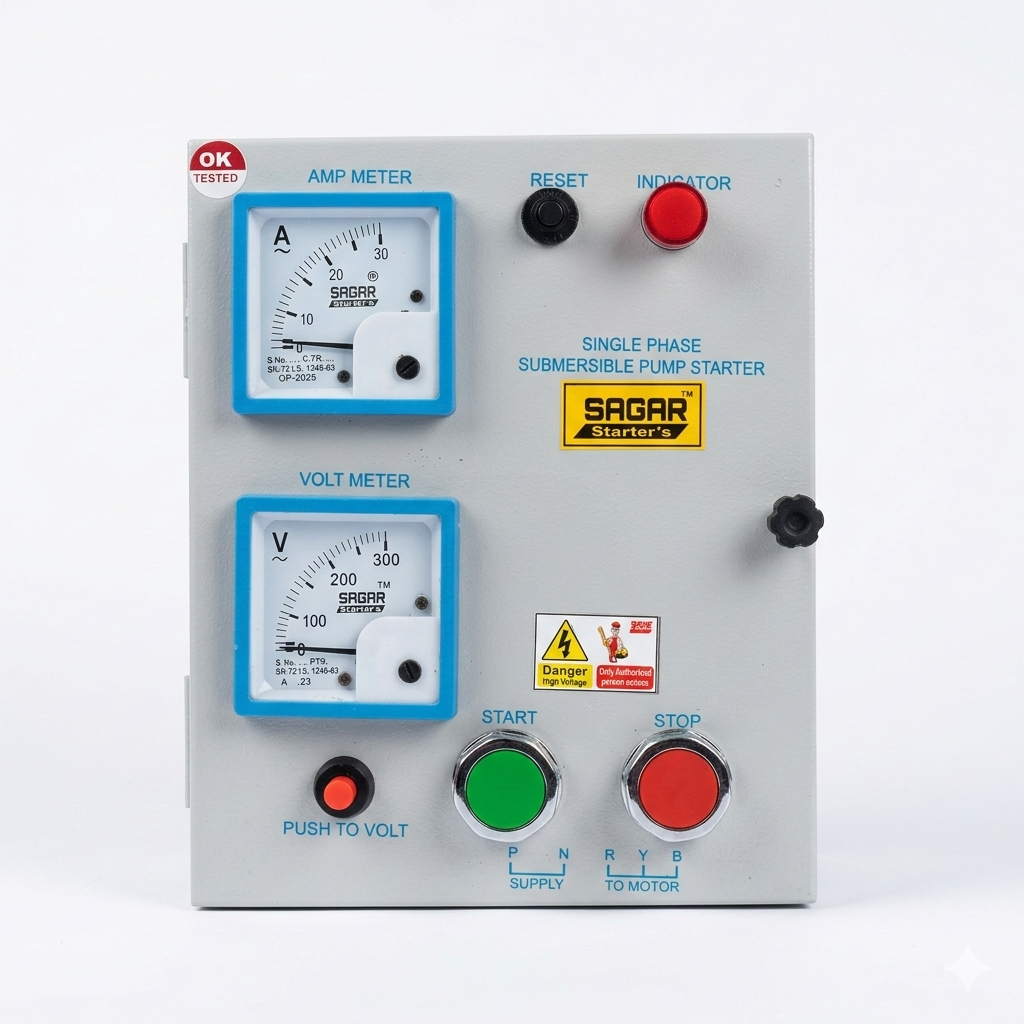 2 Hp Automatic Submersible Pump Starter