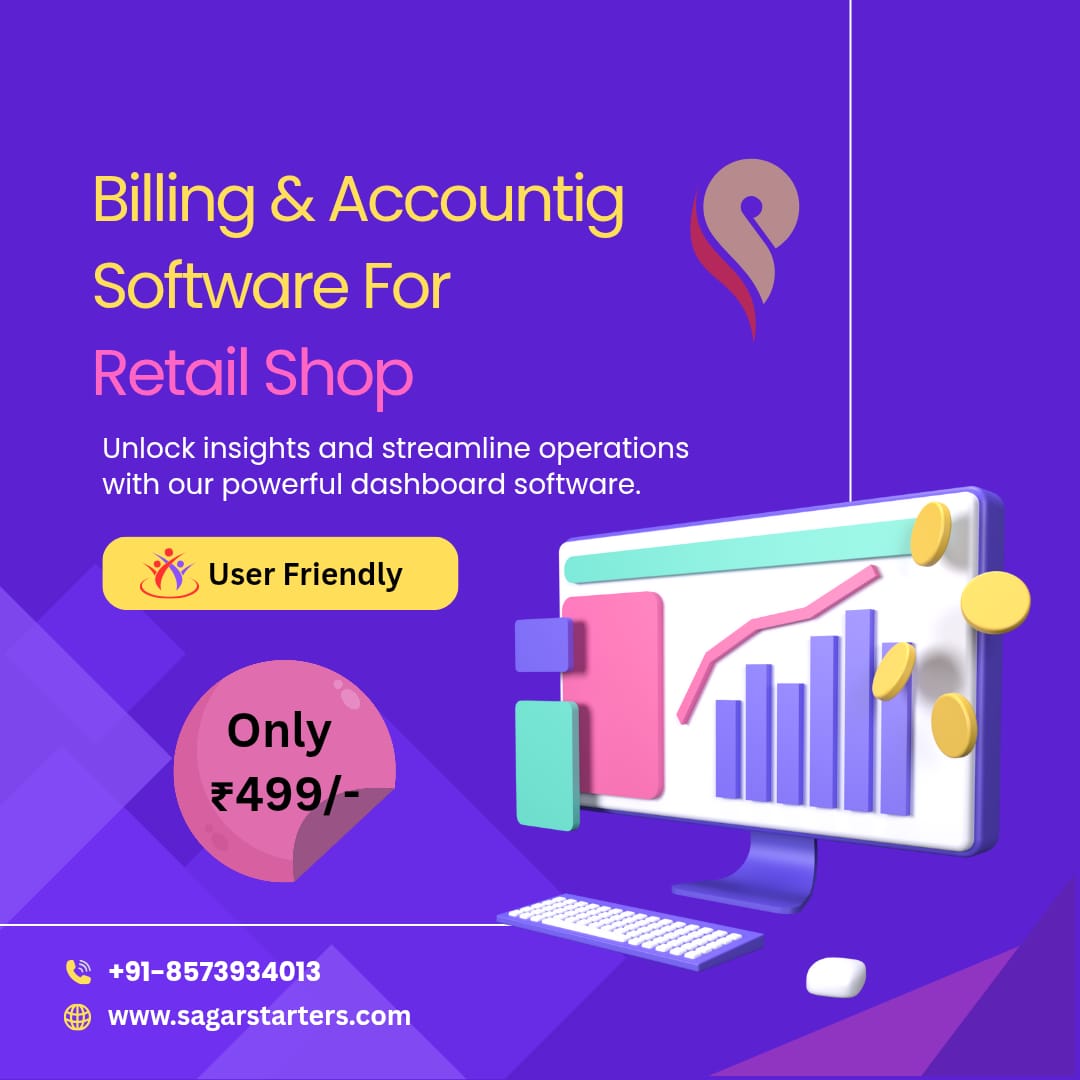 Billing & Accounting Software For Retail Shop