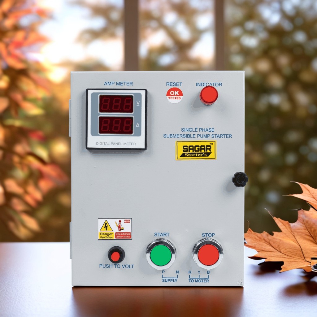 Up to 7.5 Hp 3 Phase Semi Automatic Motor Starter