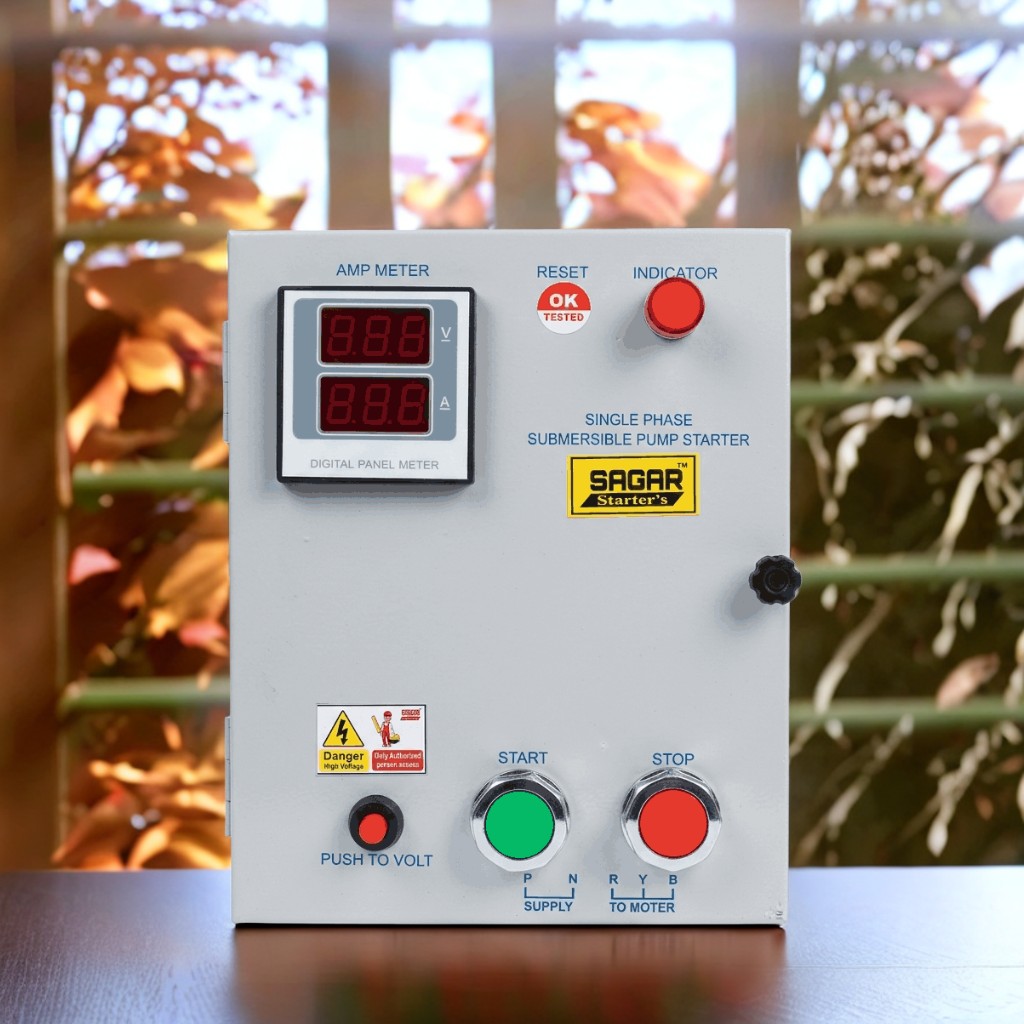 1 Hp Automatic Digital Submersible Pump Starter
