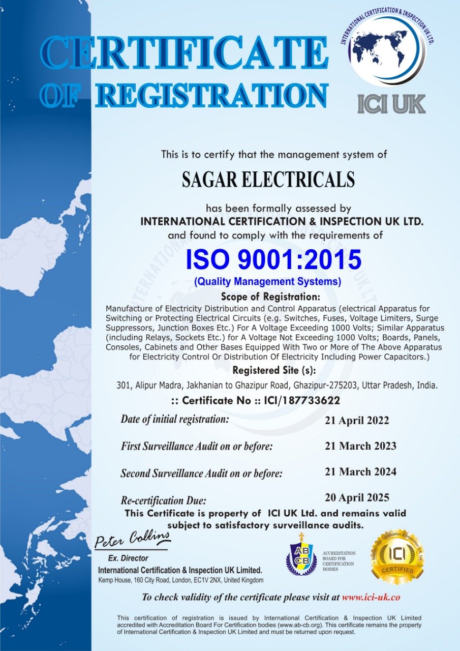 ISO Certificate