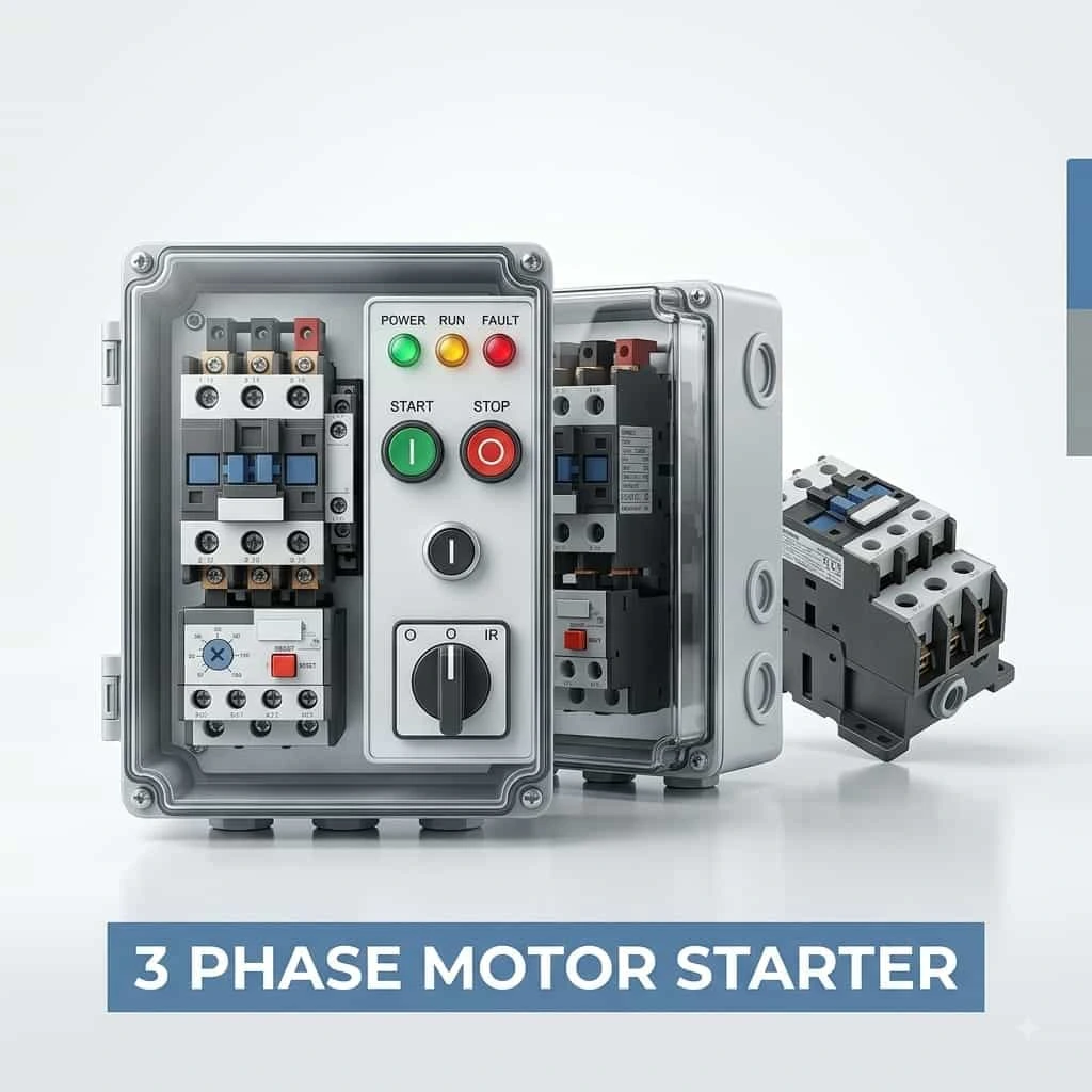3 phase motor starter